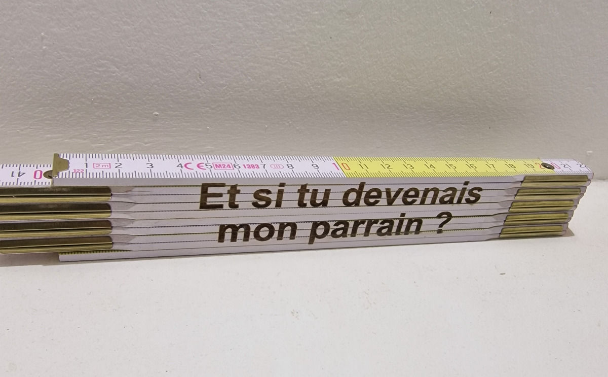 Mètres personnalisé demande parrain