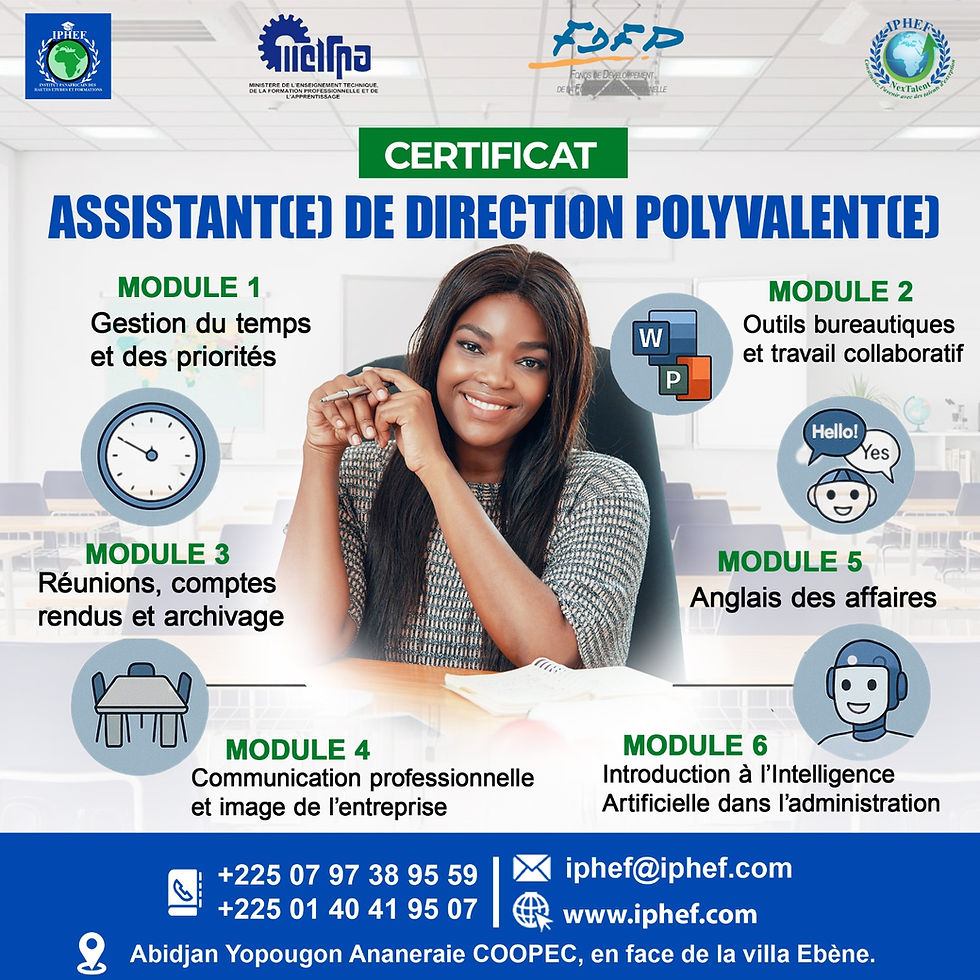 ASSISTANT(E) DE DIRECTION POLYVALENT(E)