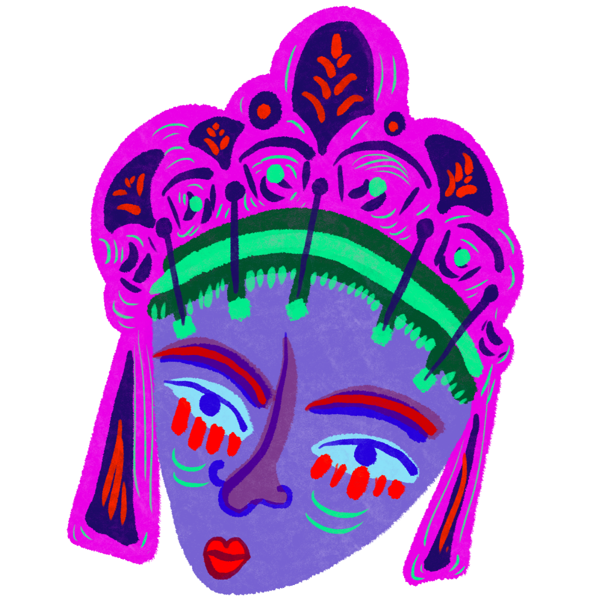 Chinese Traditional Shadow Puppet Beijing Opera Character Hand Puppet ...