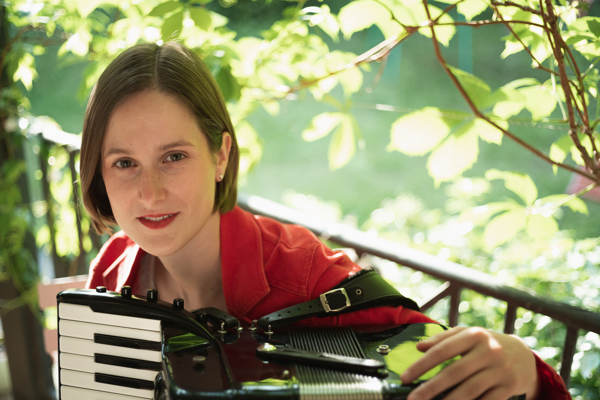 Screenshot of klassische Akkordeonistin | Stefanie Mirwald | Schweiz