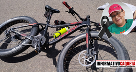 Ciclista pierde la vida al ser arrollado por una motocicleta