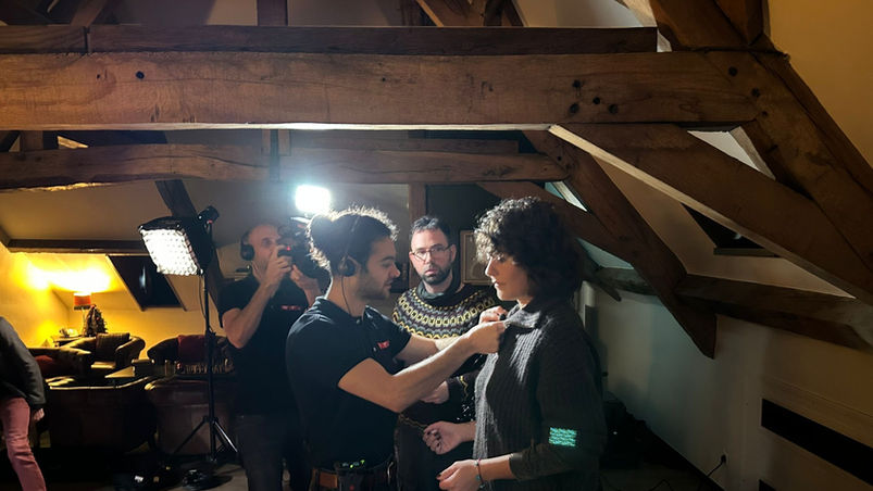 Coulisses de l'émission 'Derwäert' avec Aurélie Ghys, gérante de LuxPuces