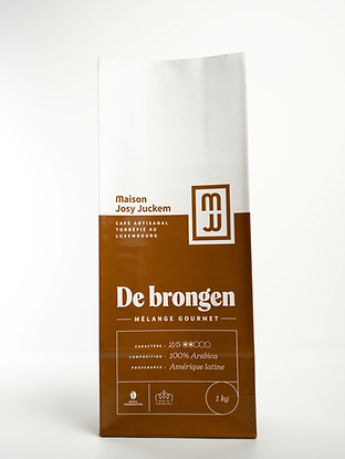 Paquet de café brun - De brongen (JUCA)