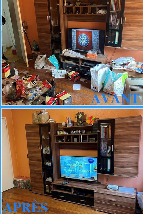 Nettoyage Diogène, maison insalubre