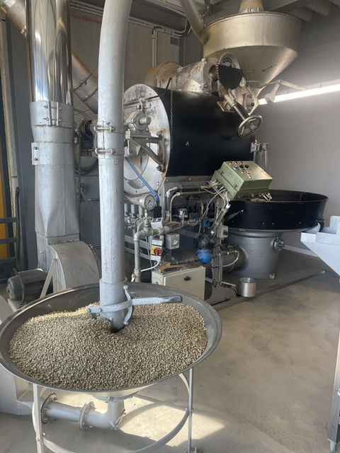 Atelier de torréfaction du café