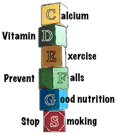 Osteoporosis Prevention, Diet, Exercise, Vitamin D, Calcium