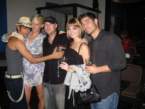 Artist and photographer Sean Murdock and friends.