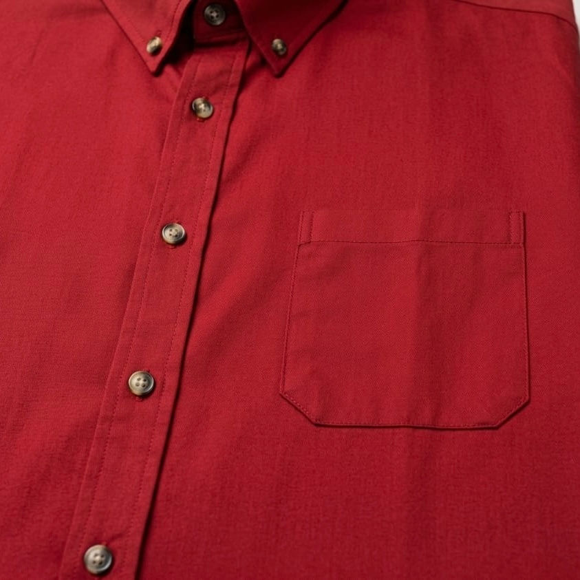 Miniatura: CAMISA EJECUTIVA GABARDINA ROJA 
