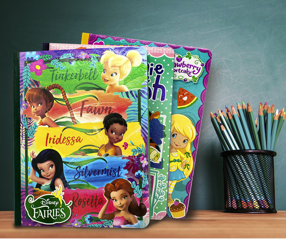 paquete 13 Cuadernos Niñas