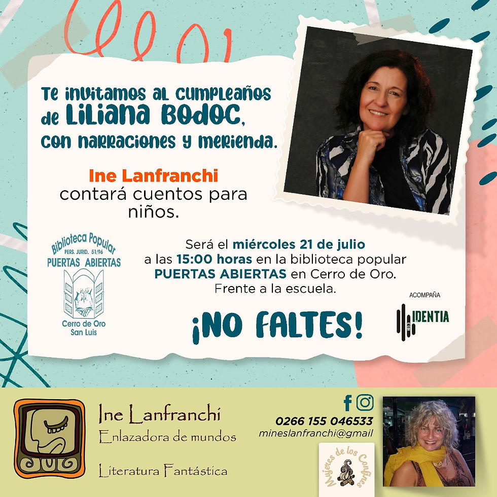 Cumpleaños de Liliana Bodoc