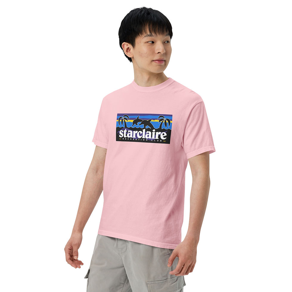 Thumbnail: Unisex garment-dyed heavyweight t-shirt