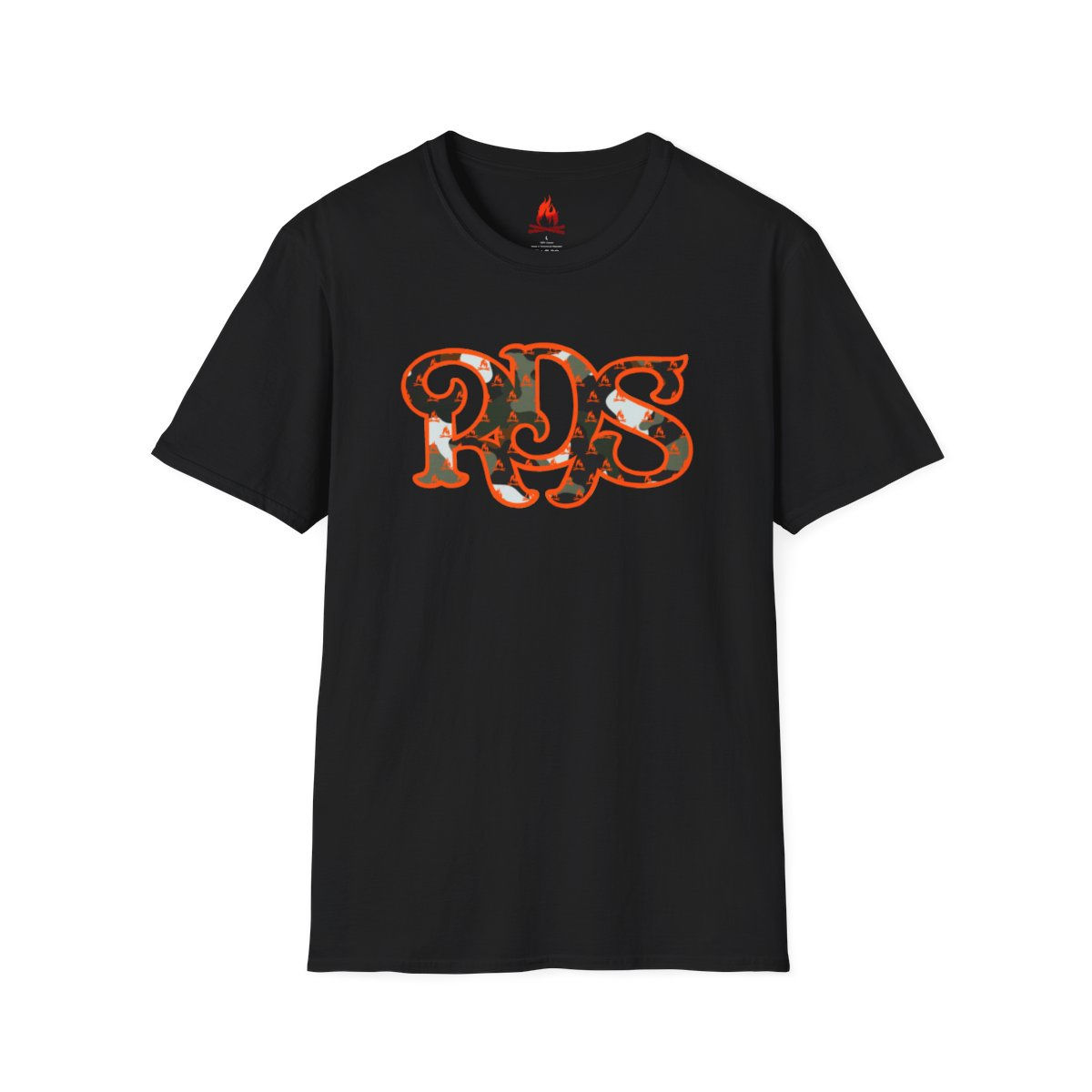 RDS camo fires logo Softstyle T-Shirt