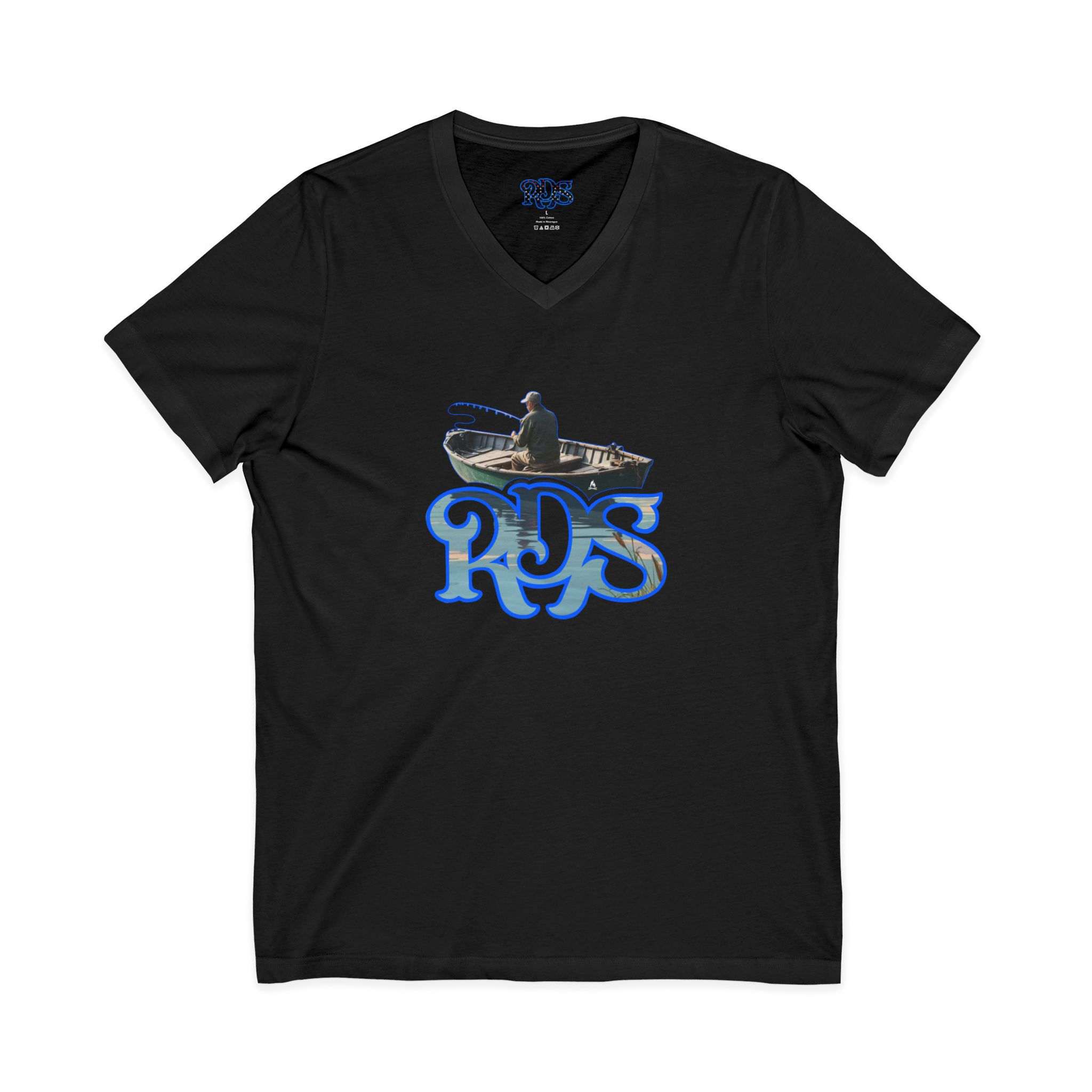RDS boat Jersey Short Sleeve V-Neck Tee