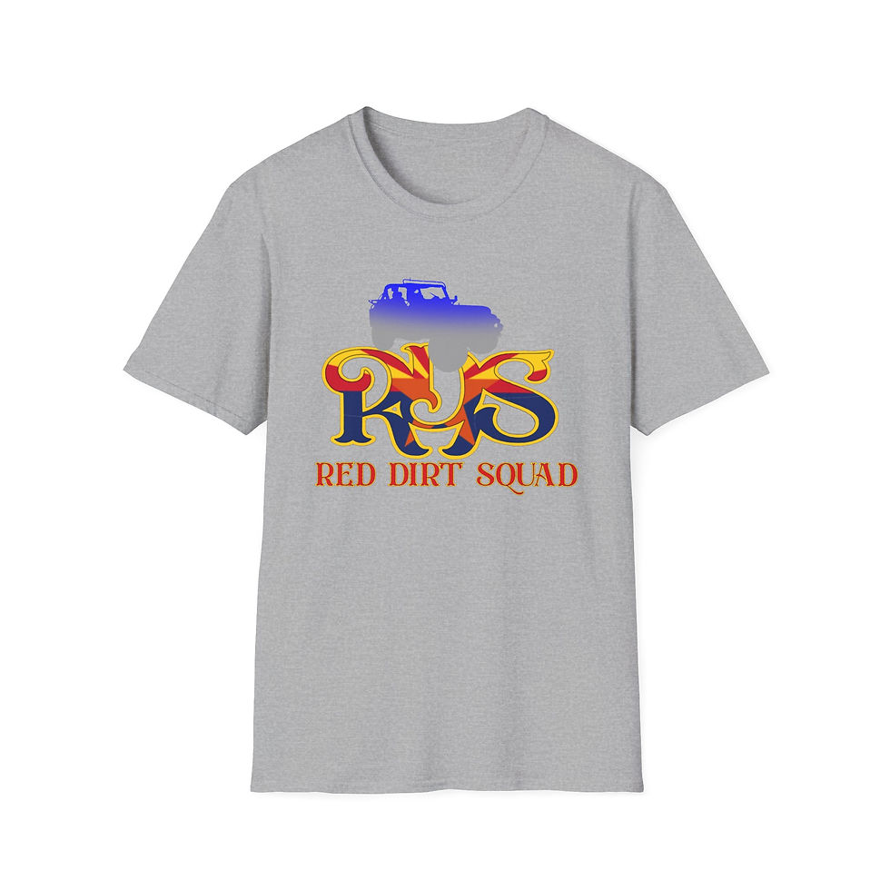Thumbnail: RDS 4 wheeling Unisex Softstyle T-Shirt