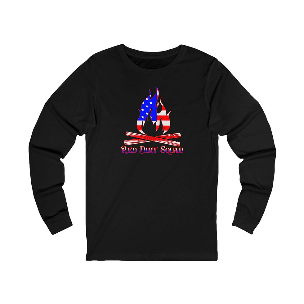 Thumbnail: RDS patriotic fire logo Long Sleeve Tee