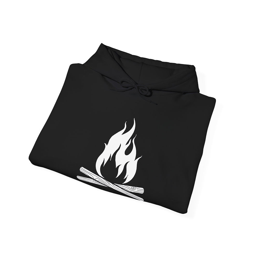 Thumbnail: RDS campfires logo Heavy Blend™ Hooded Sweatshirt