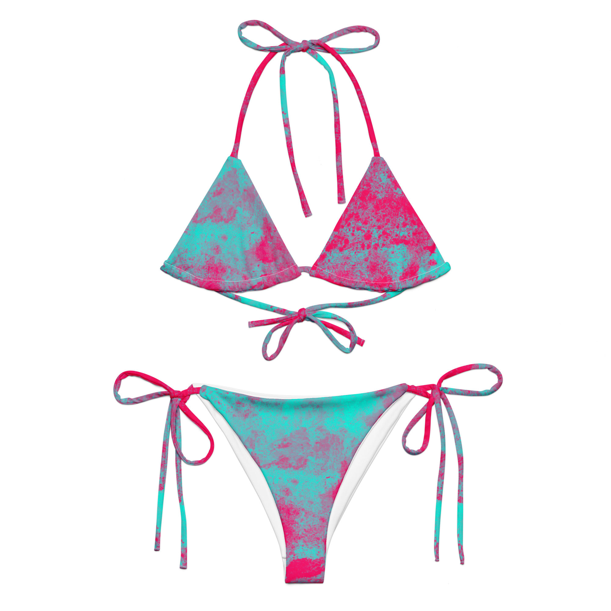 RDS splatter string bikini