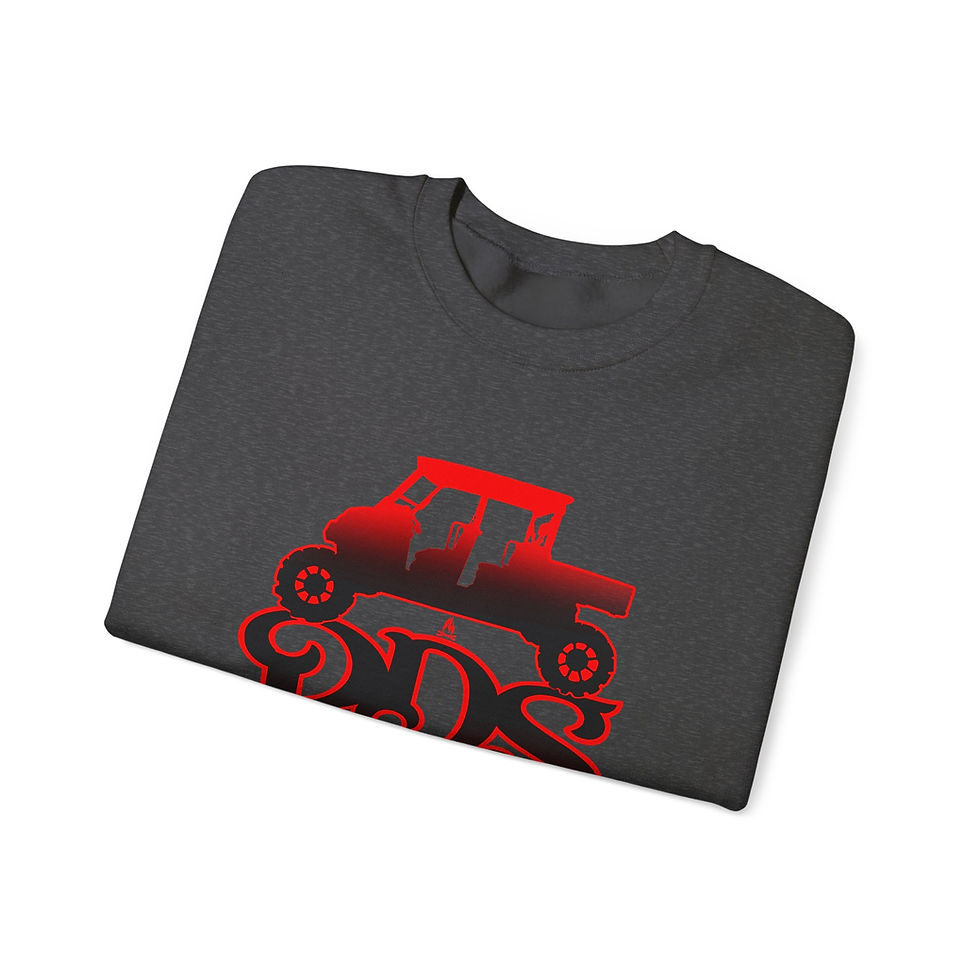 Thumbnail: RDS 4wheel toys red Heavy Blend™ Crewneck Sweatshirt