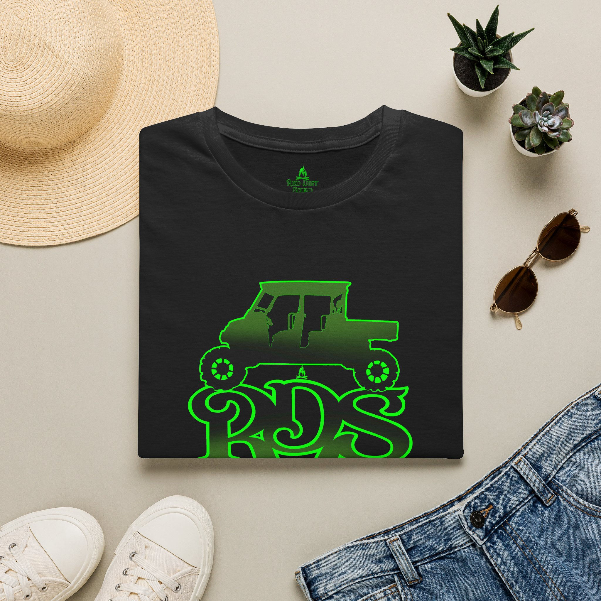 RDS 4wheel toys green Softstyle T-Shirt