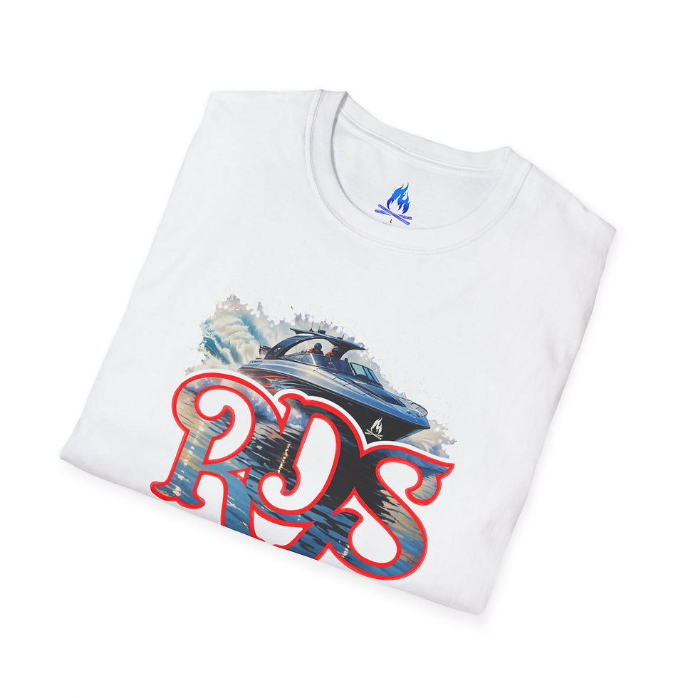 Thumbnail: RDS speed boat Softstyle T-Shirt