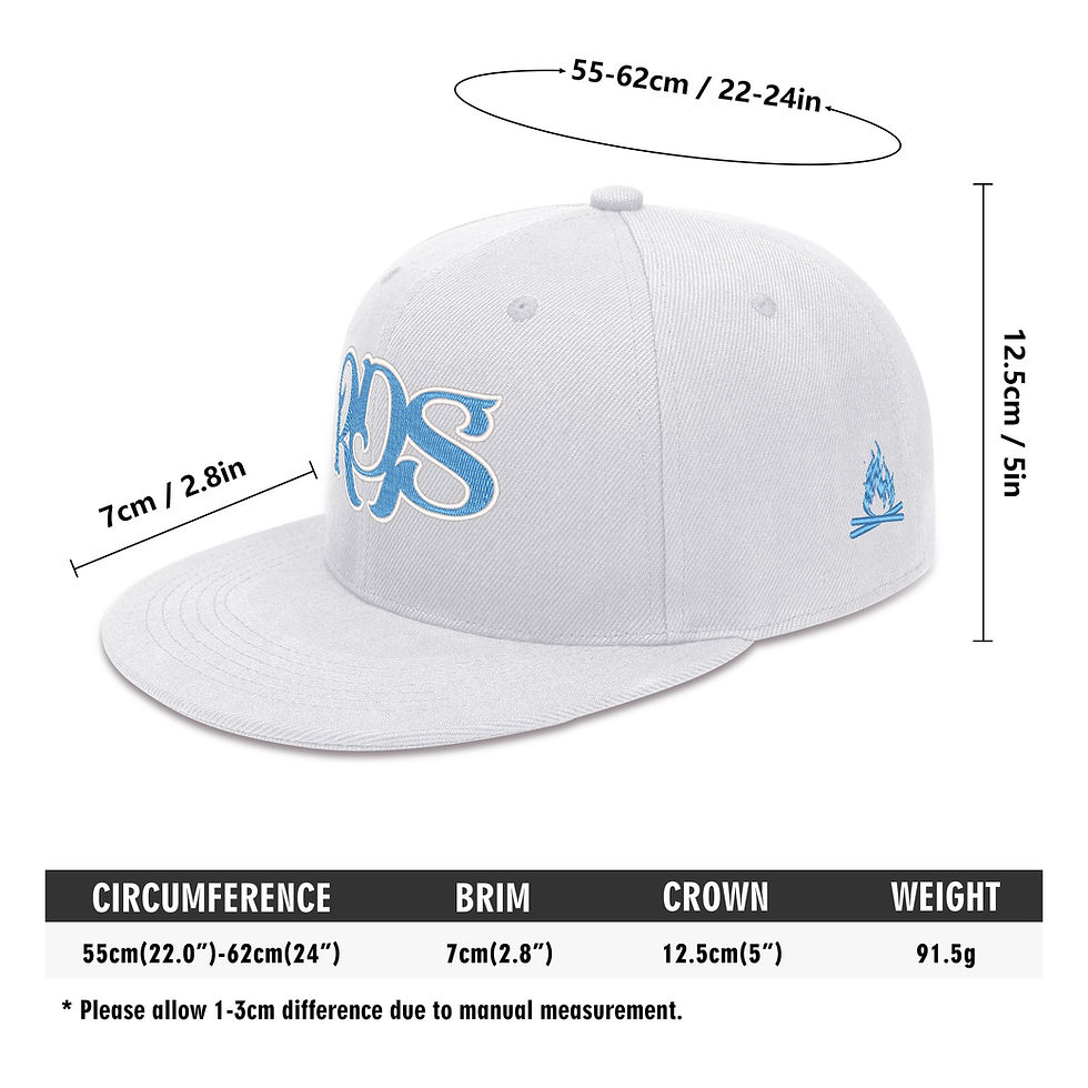 Thumbnail: RDS blue logo SnapBack with campfire side logo