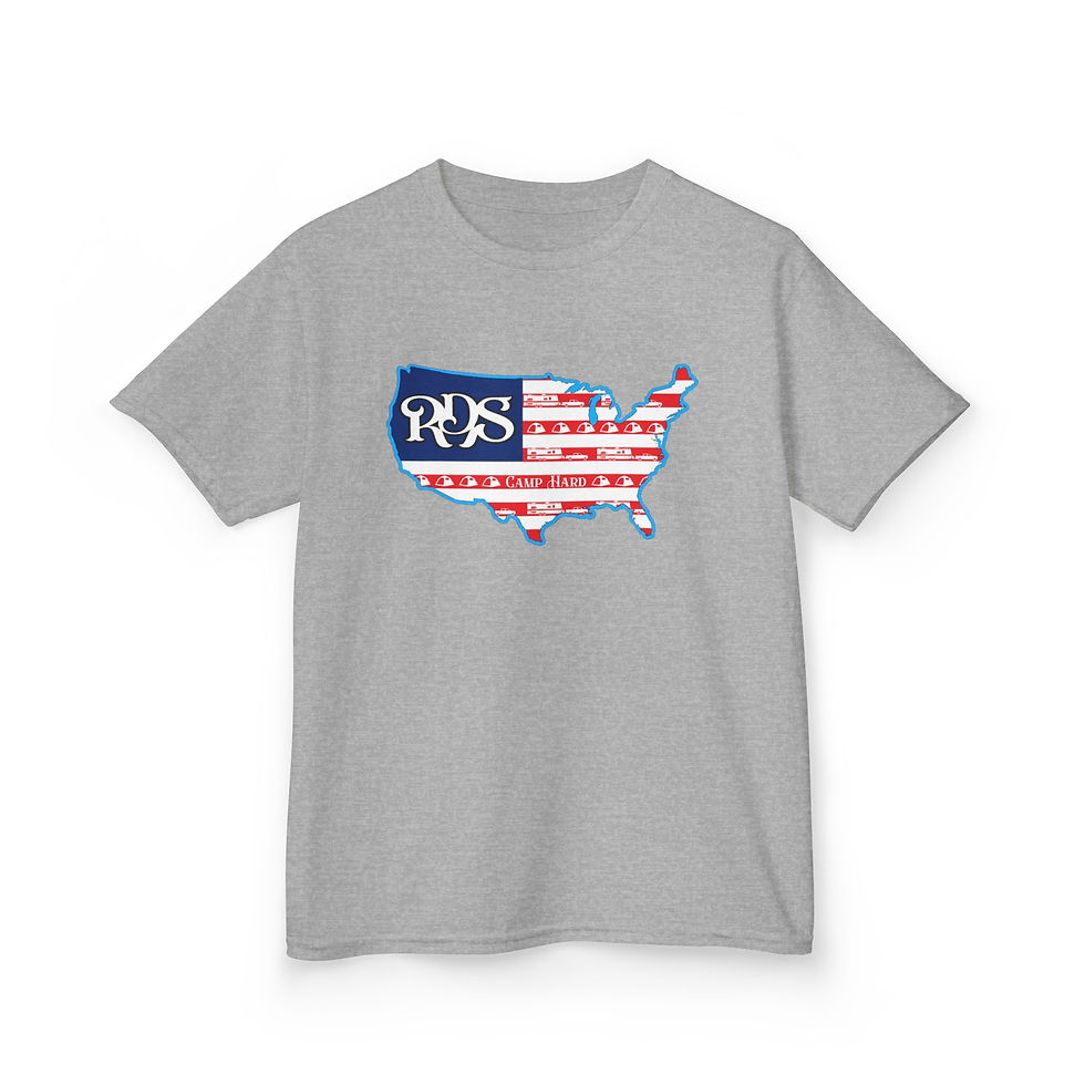 Thumbnail: RDS camp across america Kids Heavy Cotton™ Tee