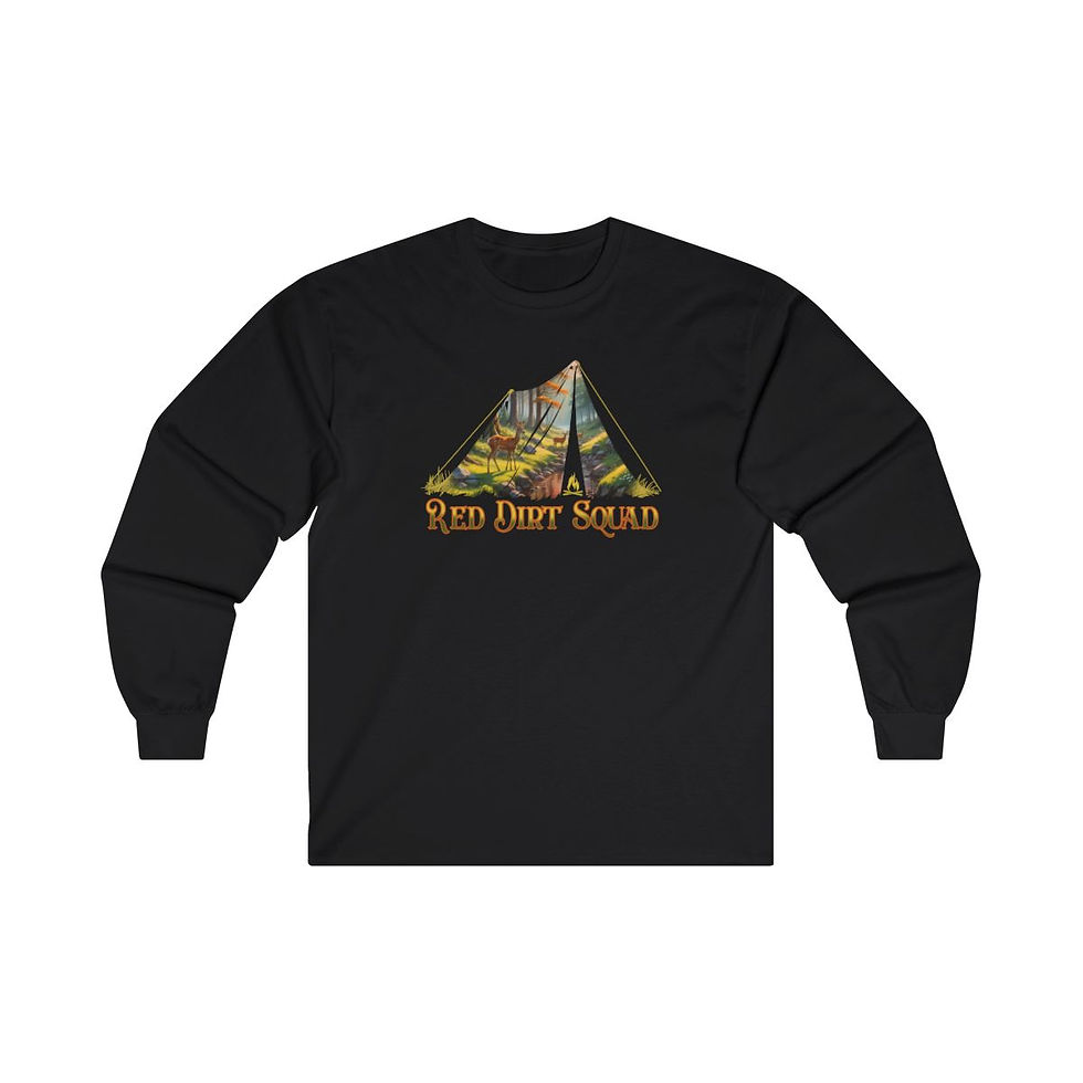 Thumbnail: RDS camping rules  Cotton Long Sleeve tee