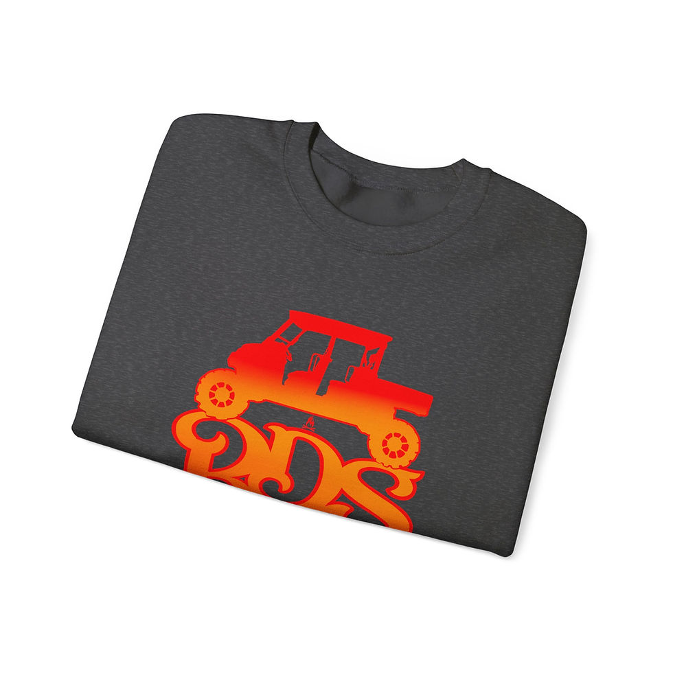 Thumbnail: RDS 4wheel toys sunset Heavy Blend™ Crewneck Sweatshirt