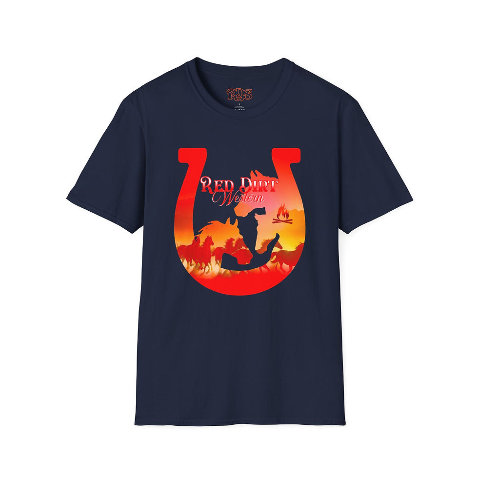 Thumbnail: RDS wild horses Softstyle T-Shirt
