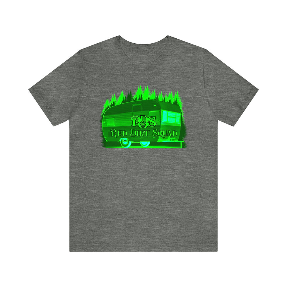 Thumbnail: RDS Alien Camper Unisex Jersey Short Sleeve Tee
