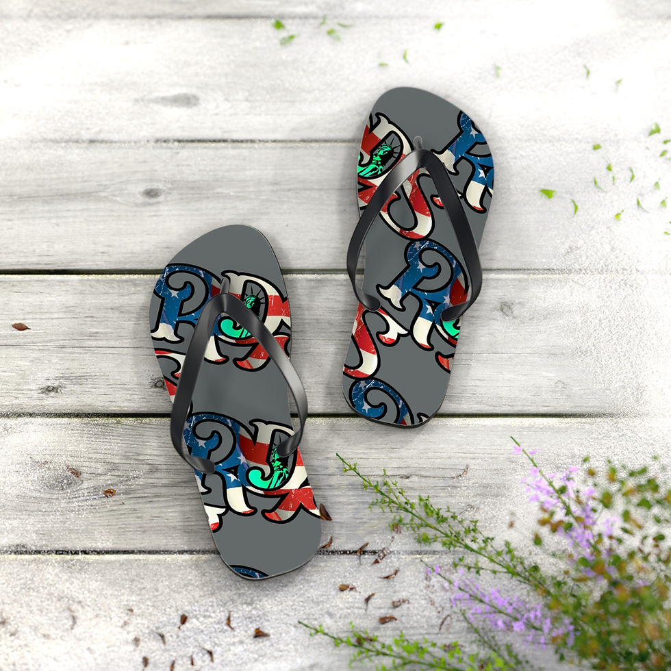 Thumbnail: RDS God bless the USA Flip Flops