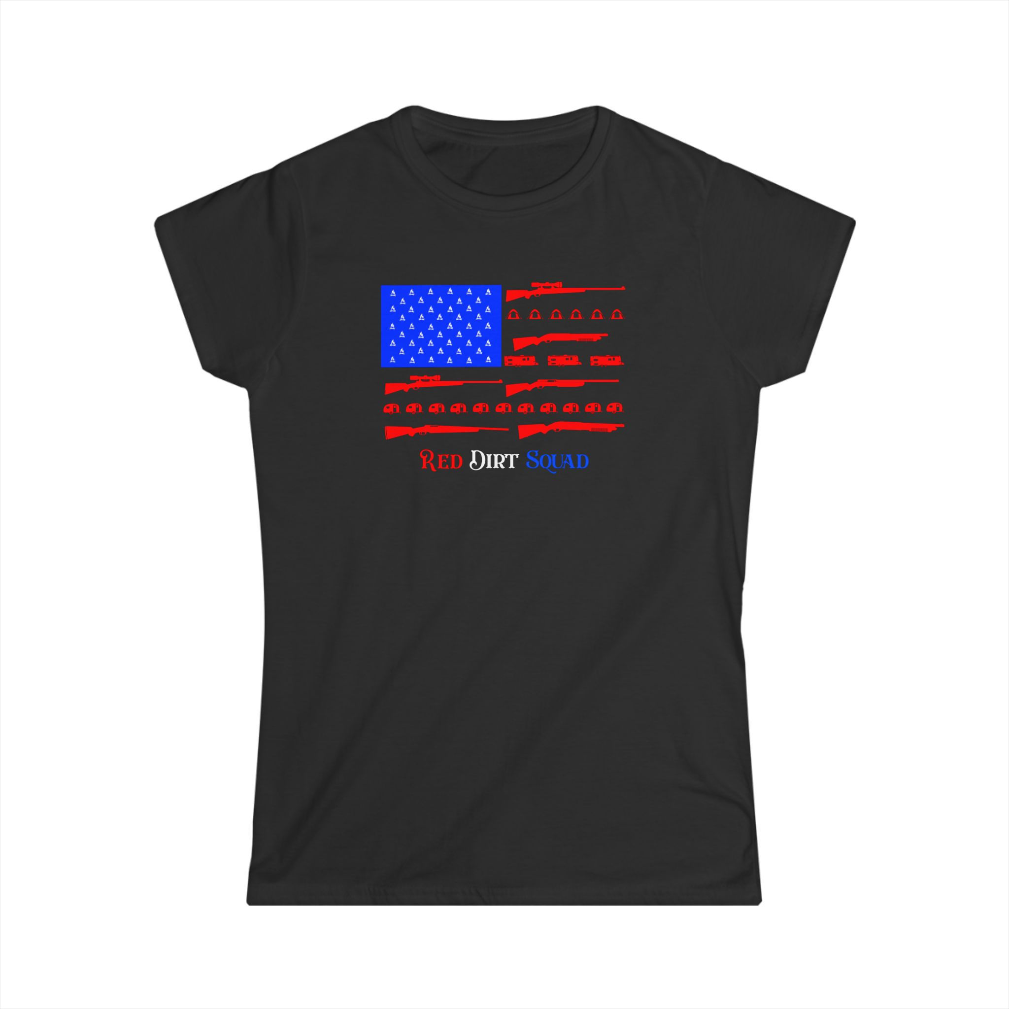 RDS red white and blue Women’s Softstyle Tee