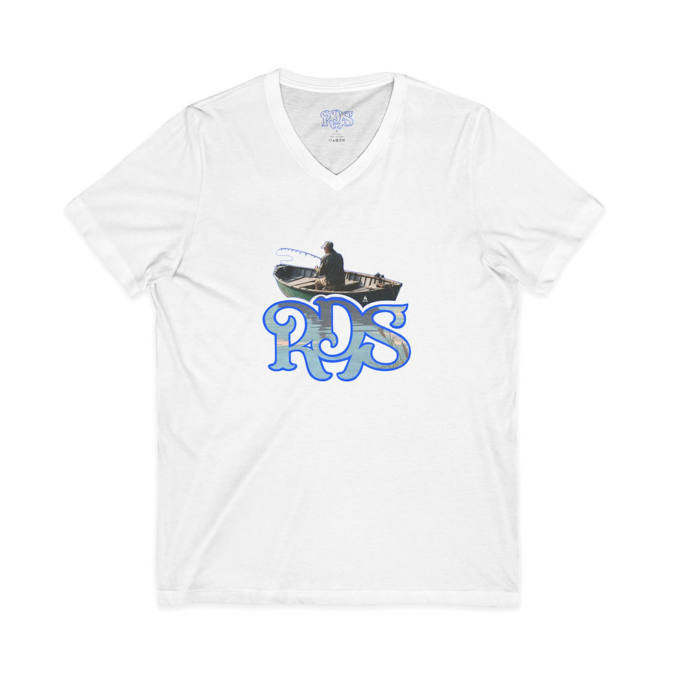 Thumbnail: RDS boat Jersey Short Sleeve V-Neck Tee