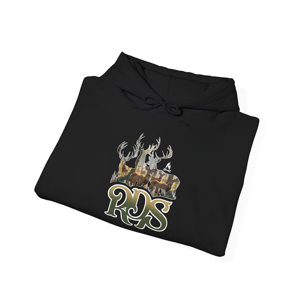 Thumbnail: RDS deer  Heavy Blend™ Hooded Sweatshirt