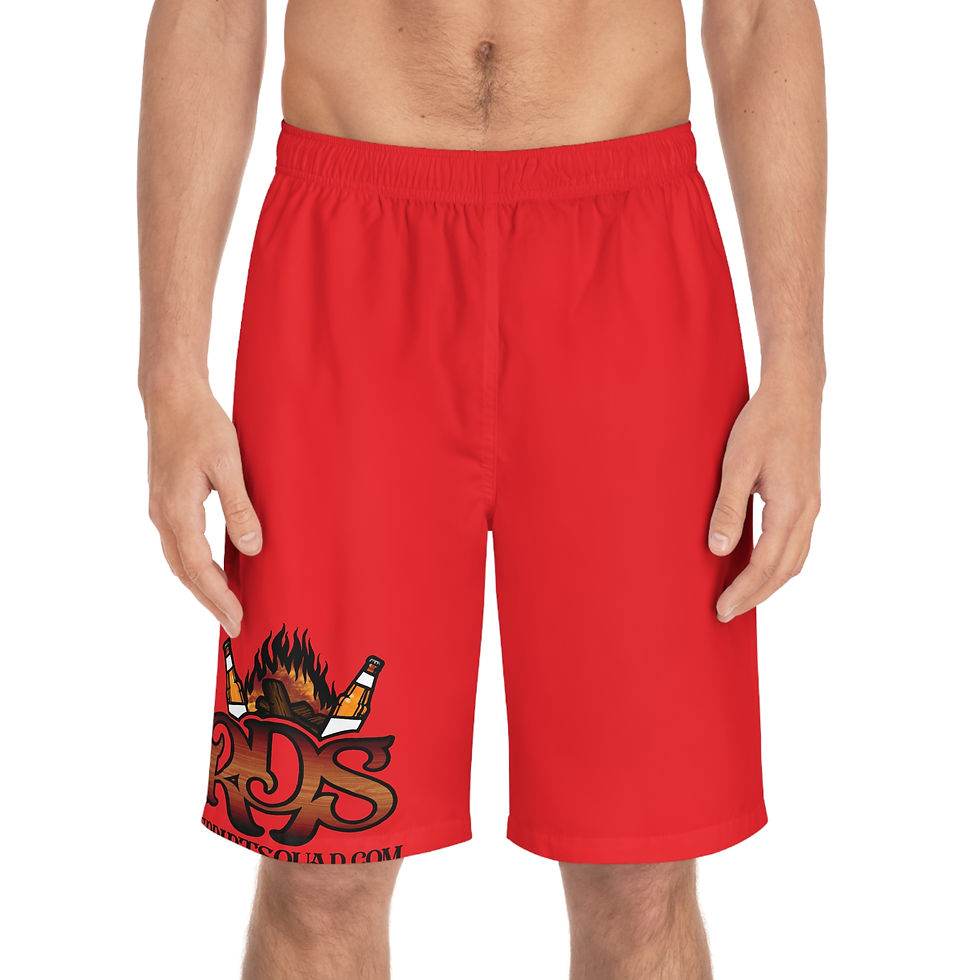 Thumbnail: RDS campfires Men's Board Shorts (AOP)