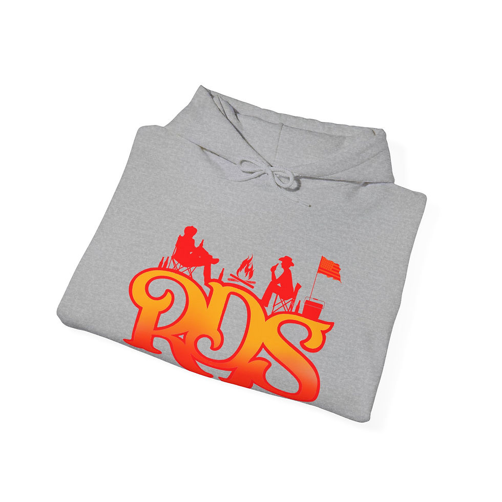Thumbnail: RDS camping problem Heavy Blend™ Hooded Sweatshirt