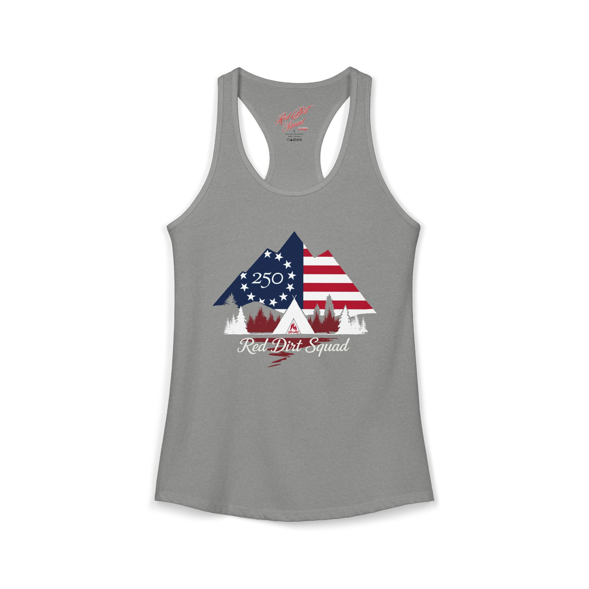 RDS America 250 Women's Ideal Racerback Tank