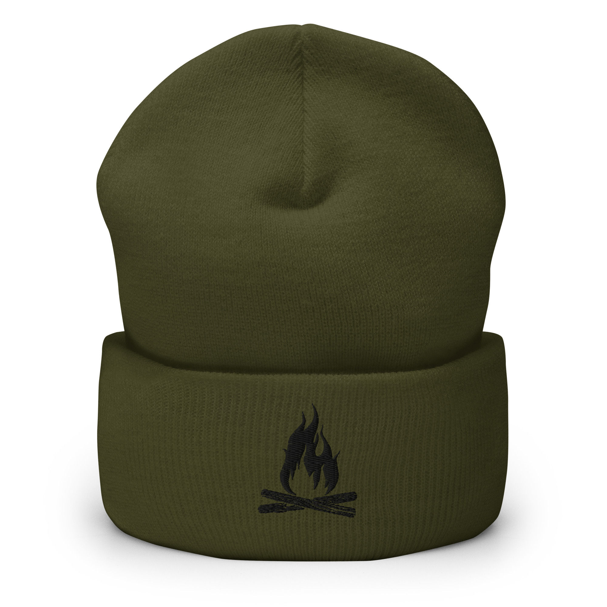 RDS campfire logo Cuffed Beanie