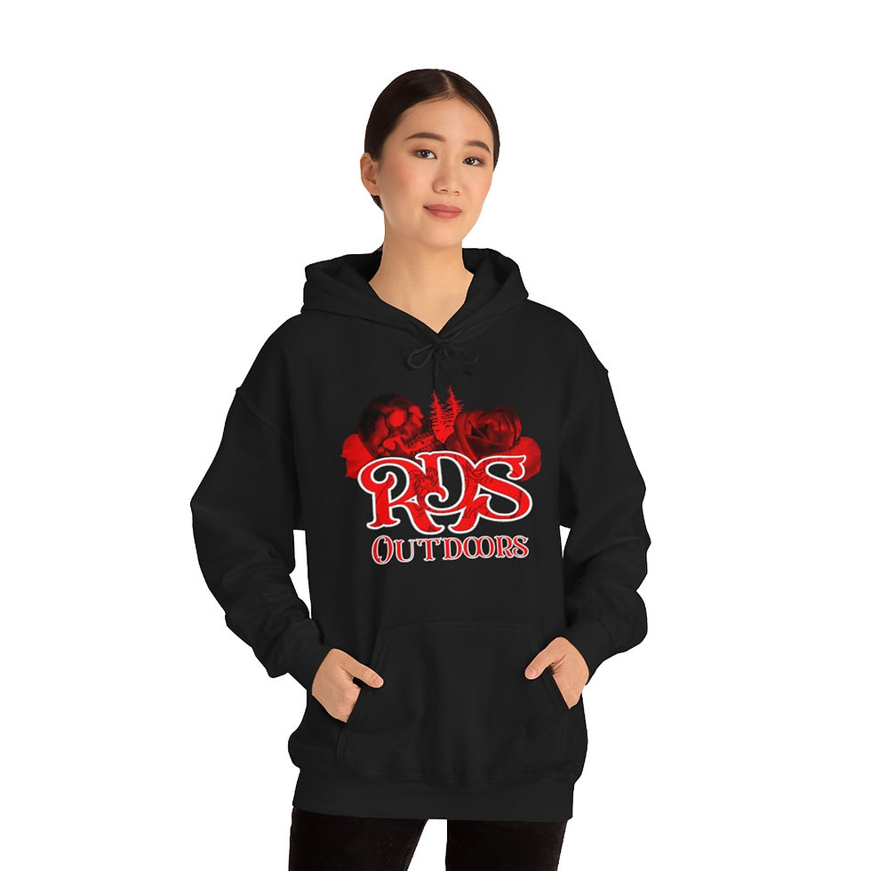Thumbnail: RDS life happens Unisex Heavy Blend™ Hooded Sweatshirt