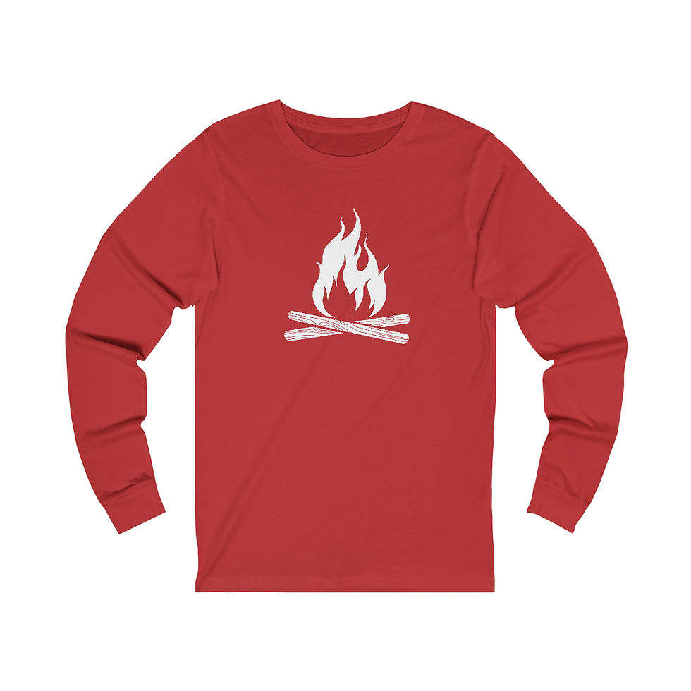 RDS campfire logo Long Sleeve Tee