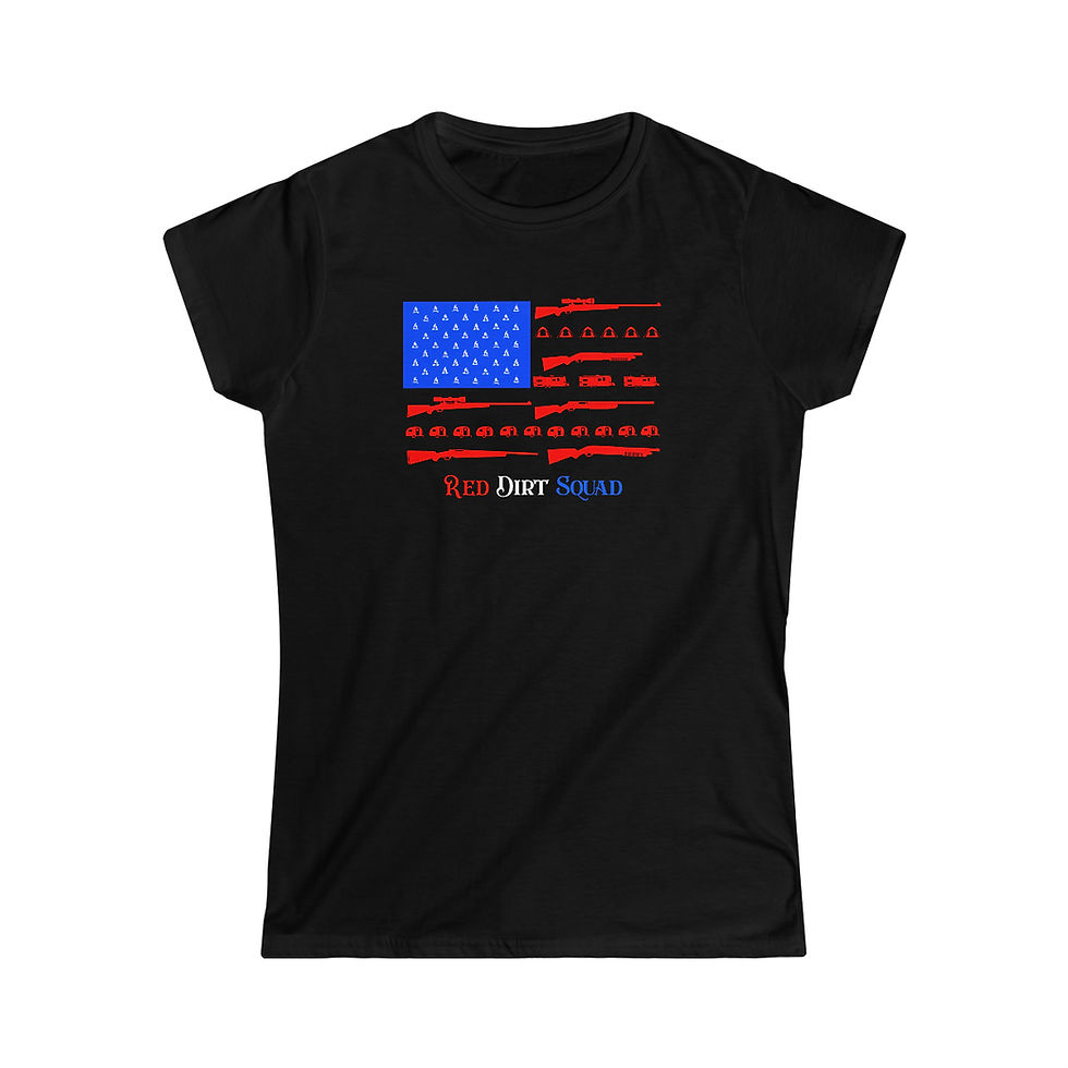 RDS red white and blue Women’s Softstyle Tee