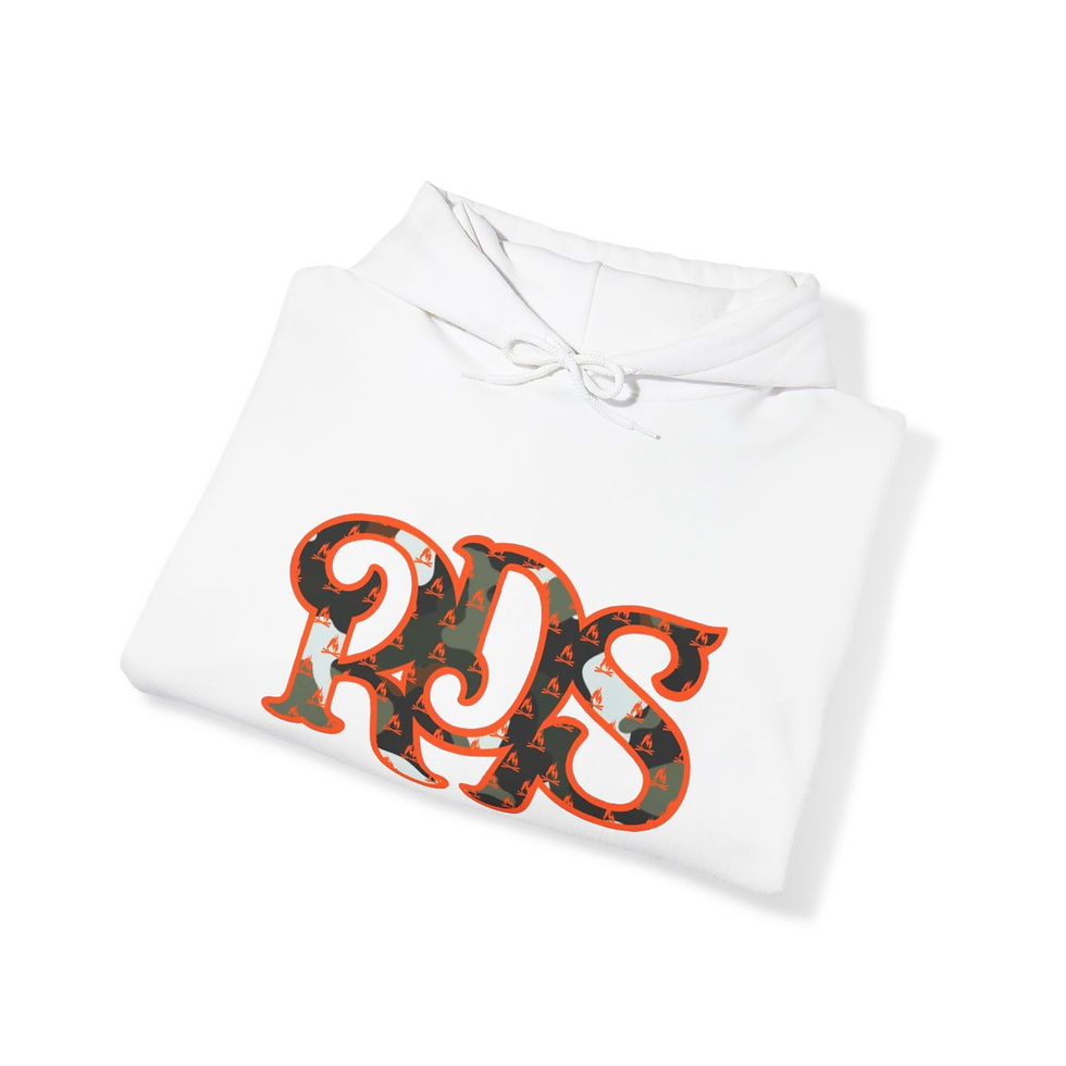 Thumbnail: RDS camo campfires logo Heavy Blend™ Hooded Sweatshirt