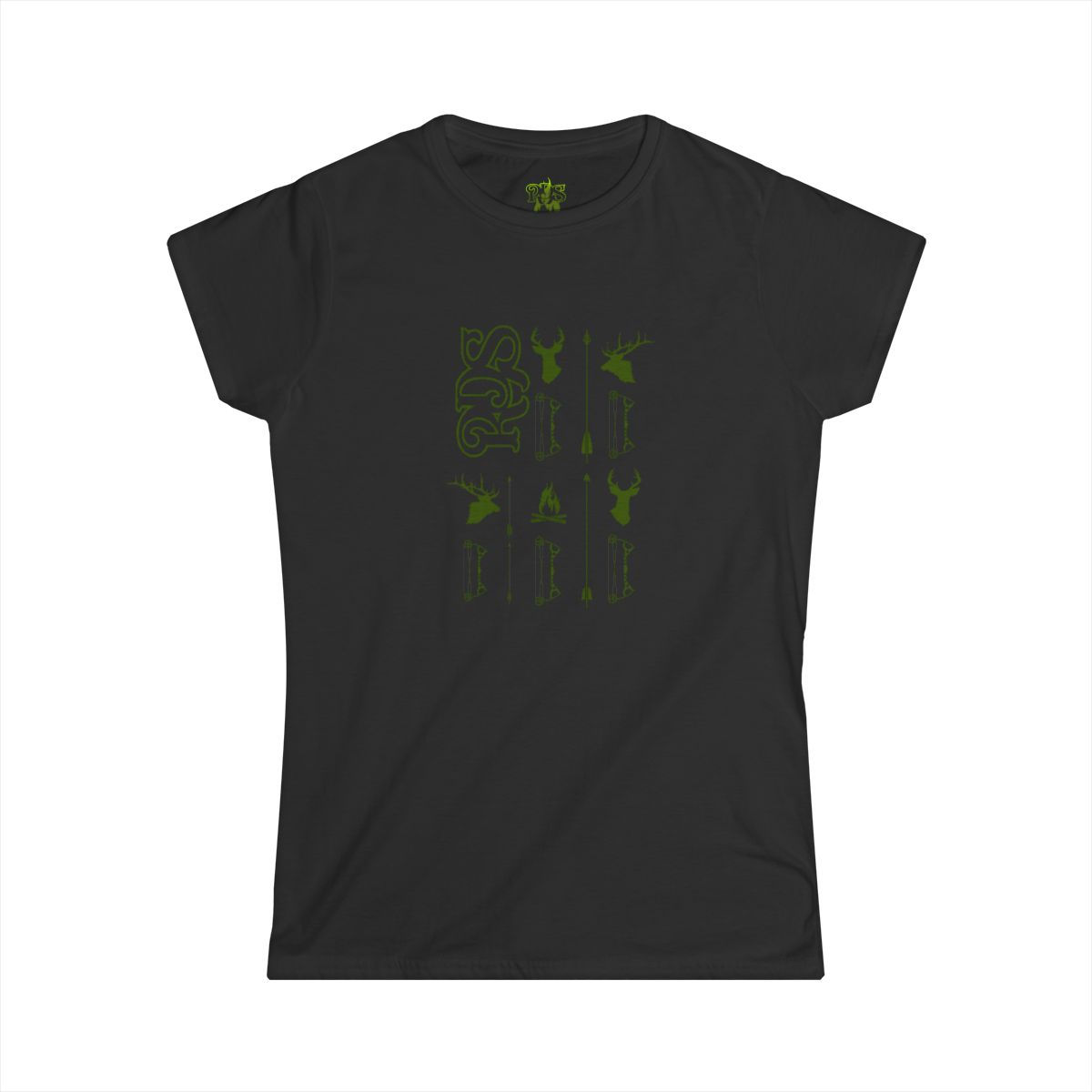 RDS camo archery flag Women's Softstyle Tee