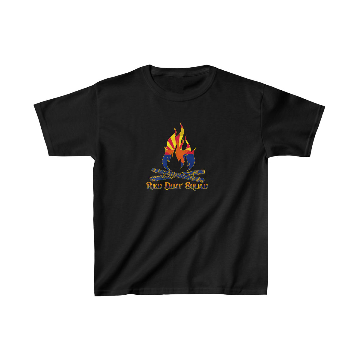 RDS Az. Fire logo Kids Heavy Cotton™ Tee