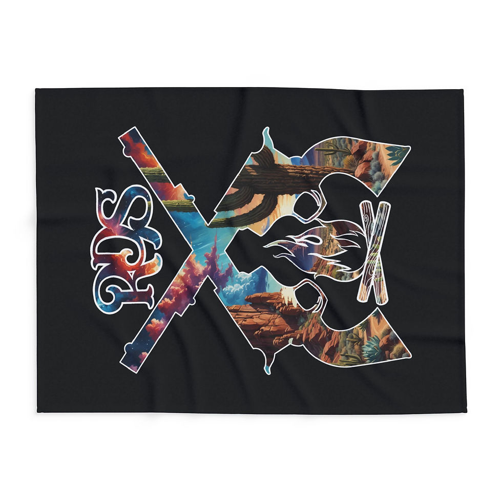 Thumbnail: RDS six shooters Arctic Fleece Blanket