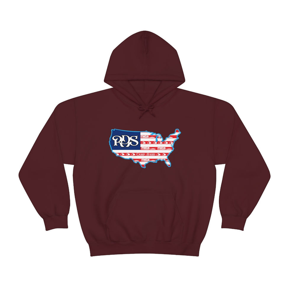 Thumbnail: RDS camp across america Unisex Heavy Blend™ Hooded Sweatshirt