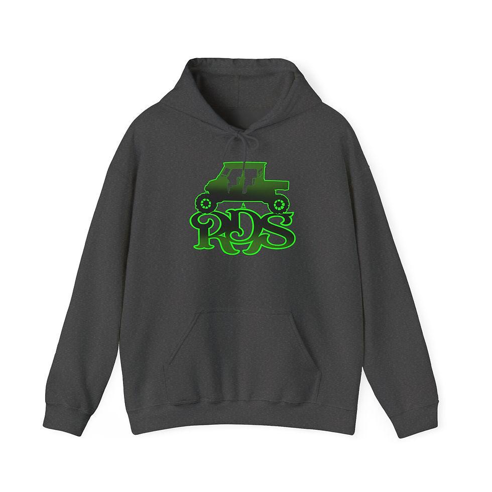 Thumbnail: RDS 4wheel toys green Heavy Blend™ Hooded Sweatshirt