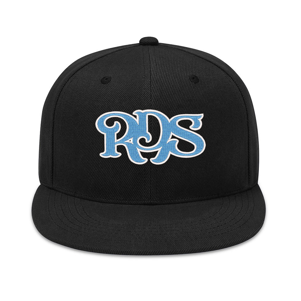Thumbnail: RDS blue logo SnapBack with campfire side logo