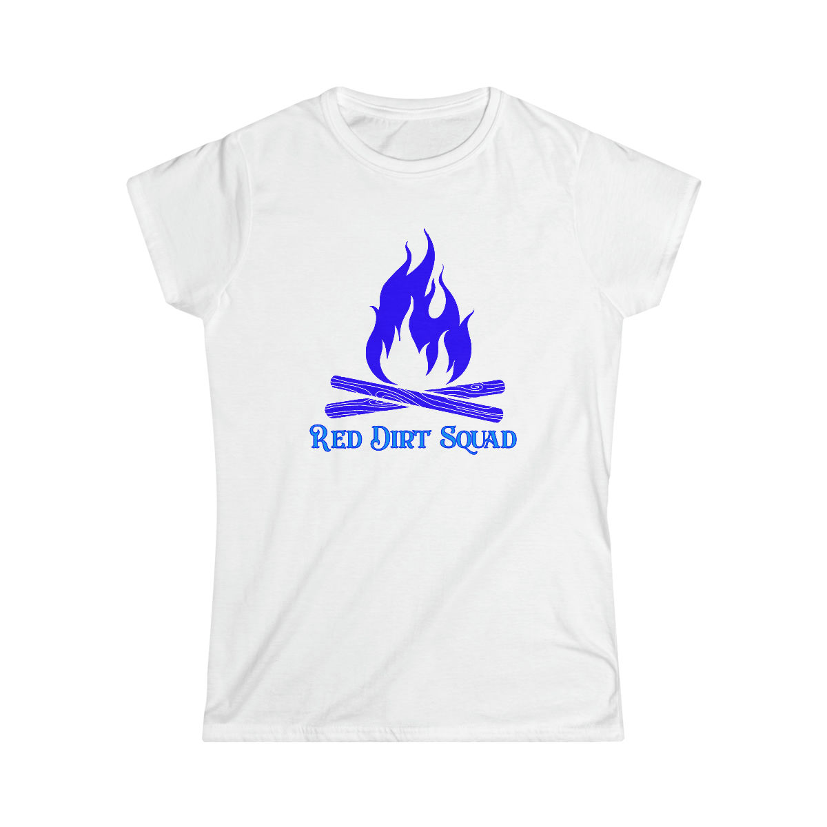 RDS fire logo Women's Softstyle Tee