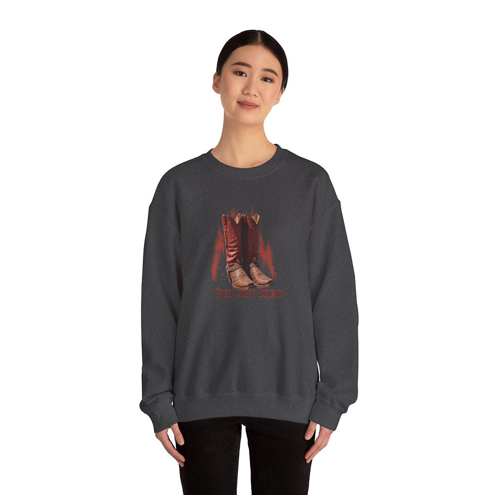 Thumbnail: RDS boots Heavy Blend™ Crewneck Sweatshirt